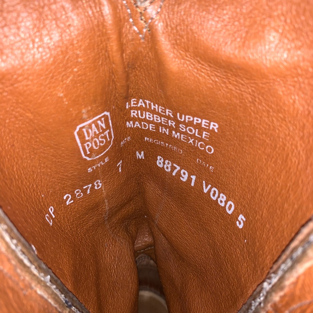 Dan Post Rose Square Toe Boots - image 4